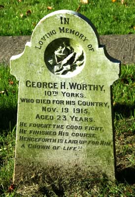 Private George Henry Worthy 