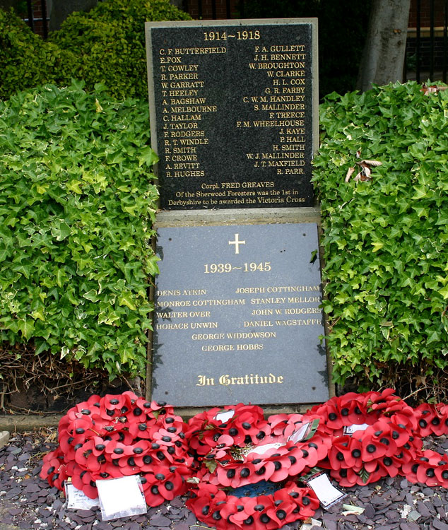 The War Memorial for Barlborough (Derbyshire)