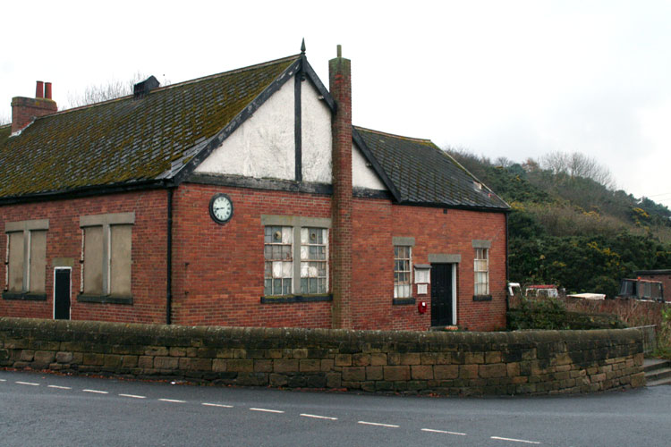 The Old Miners' Institute Building in Boosbeck, - Photographed in November 2007