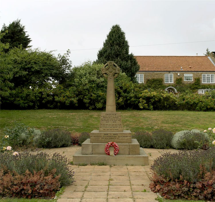 Brompton-by-Sawdon's War Memorial