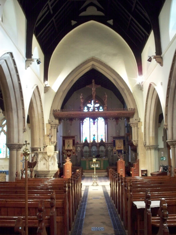 The Interior of Christ Church, Coatham