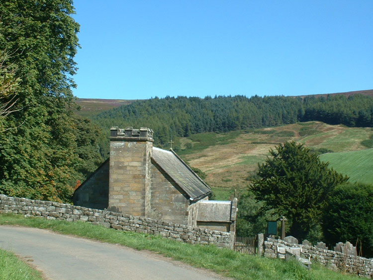 The Church of St. Nicholas, Cockayne - at the head of Bransdale