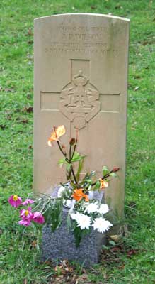Serjt. Alfred Percy Wilson's grave