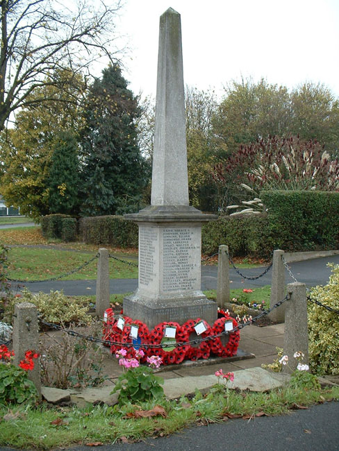 The Derby (Ockbrook and Borrowash) War Memorial