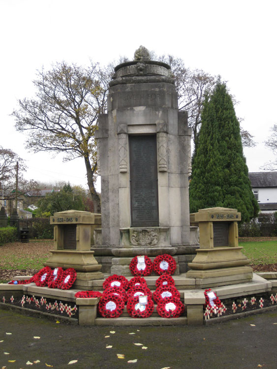 The War Memorial for Earby (Lancs)