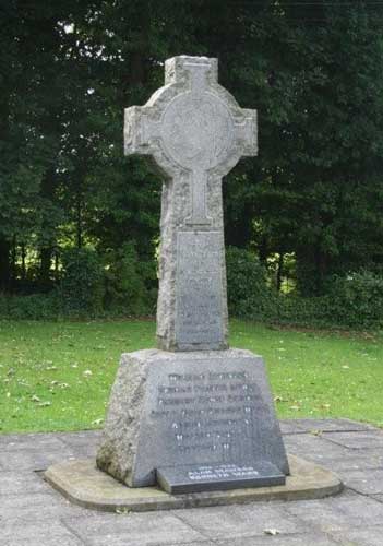 The Memorial Cross in the Churchyard of All Saints, East Cowton.