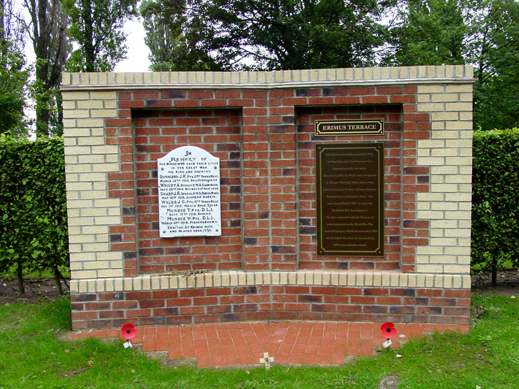 The Yorkshire Regiment, Local War Memorials