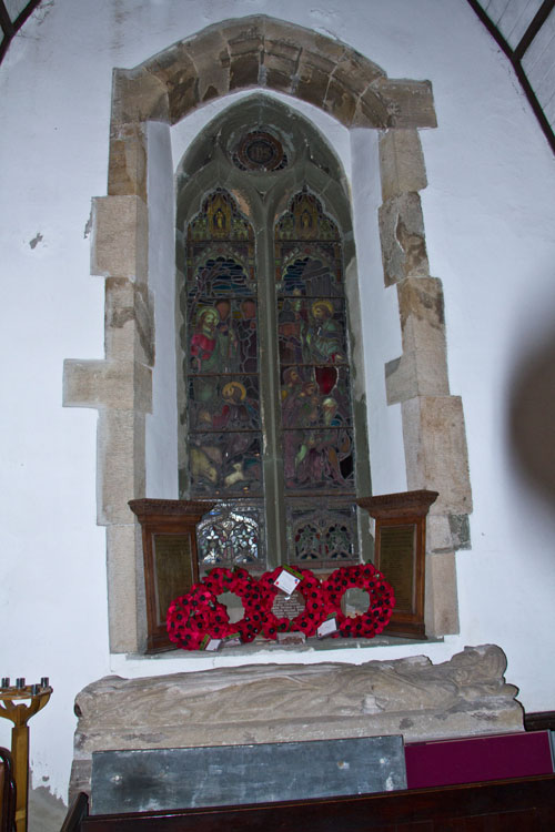 The War Memorials for Quebec (The Church of St. John the Baptist) now Located in the church at Esh