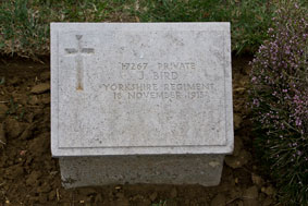 Private James Bird. 17267. 