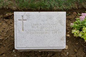 Sergeant William Robert BRIDGETT. 3/8605.