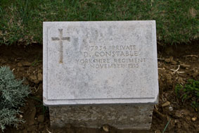 Private Douglas Constable. 3/7934. 