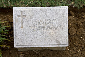Private Fred Pratt. 17651. 