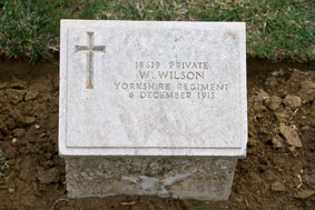 Private William Wilson. 18619. 