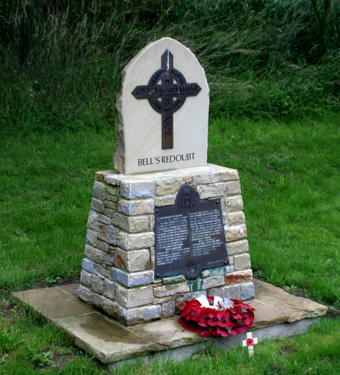 The Bell Memorial at Contalmaison, France