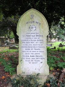 Lance Corporal Harold Bruce. 241709.