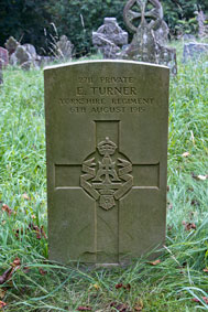 Private Ernest Turner. 2711.