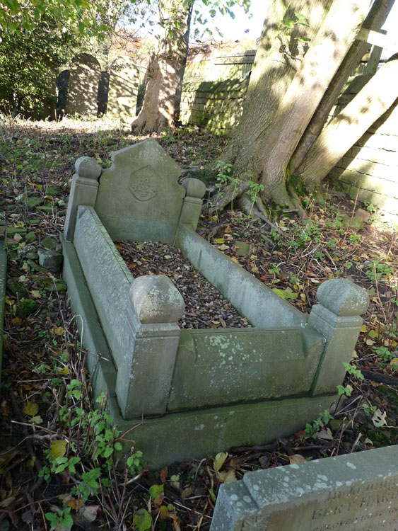 The Family Grave in Which Lieutenant Crapper, MM, is Buried