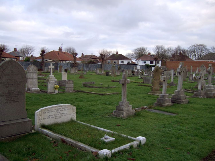 A view of Bridlington Cemetery