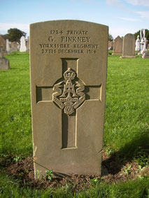 Private George Pinkney. 1724. 