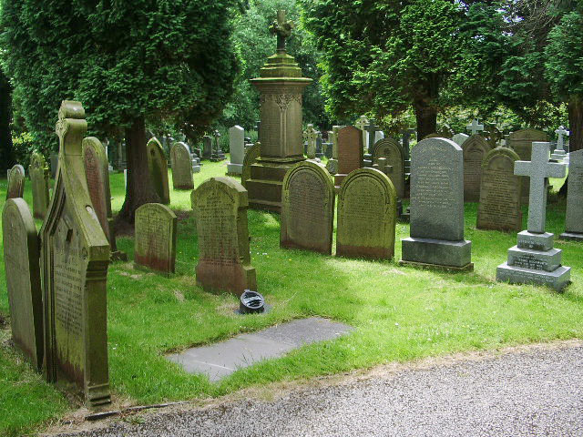 The Parish Church of Broughton St John the Baptist, Graveyard