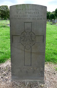 Corporal Thomas Lightfoot Twizell, 31188