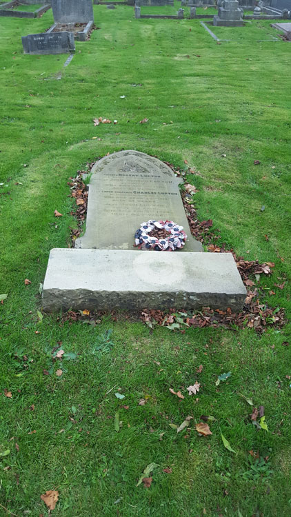 The Lupton Family Grave in Cawood Cemetery