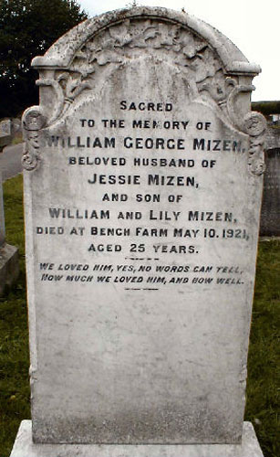 Private William George Mizen. 33350.