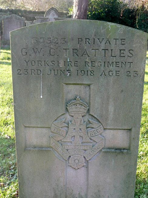 Private George William Collinwood Trattles. 37523
