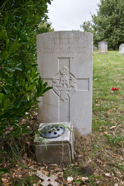 Private Percy Hand, 12333. 