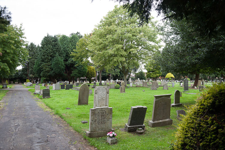 A view of Driffield Cemetery
