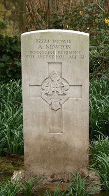 Private Alfred Newton, 22223