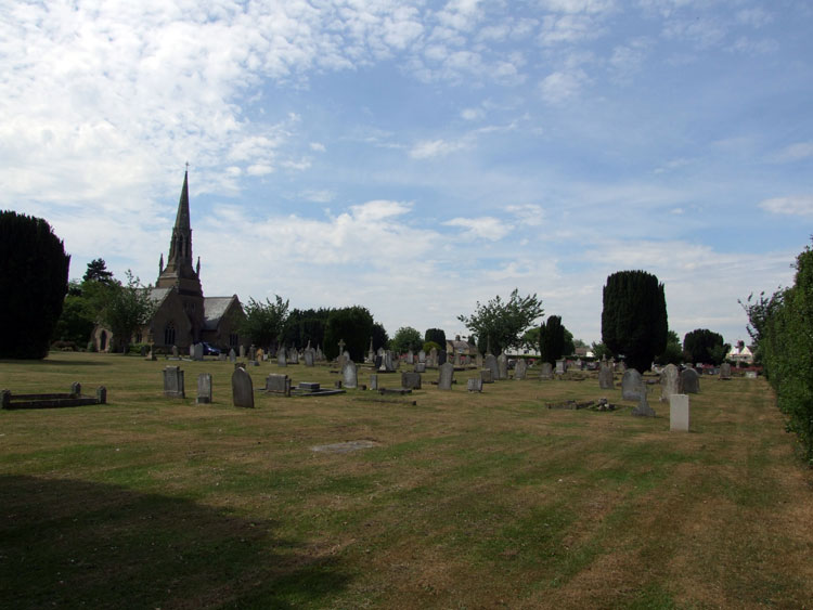 A General view of Ely Cemetery