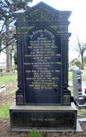 The Markham Family Memorial