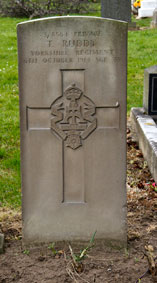 Private Thomas Ruddy. 3/8564. 