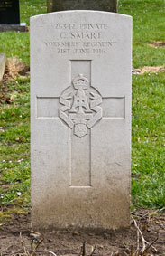Private Charles Smart. 25342. 