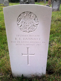 Private Robert Edmund Dannatt. TR/5/13684.