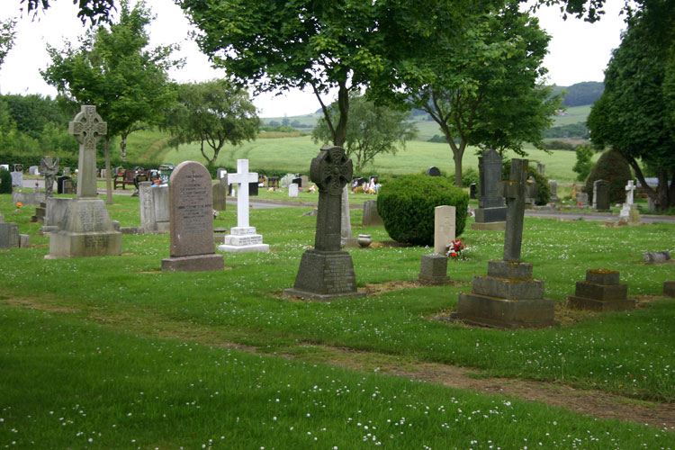 Part of the Eastern end of Guisborough Cemetery
