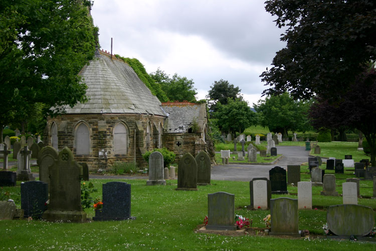 The Chapel of Rest (No Longer in Use) at Guisborough Cemetery