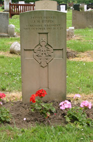 Private John Henry Rispin. 243533. 