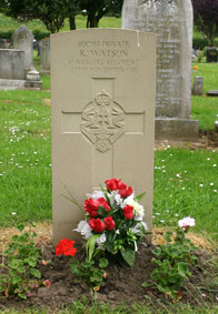 Private R Watson. 200933