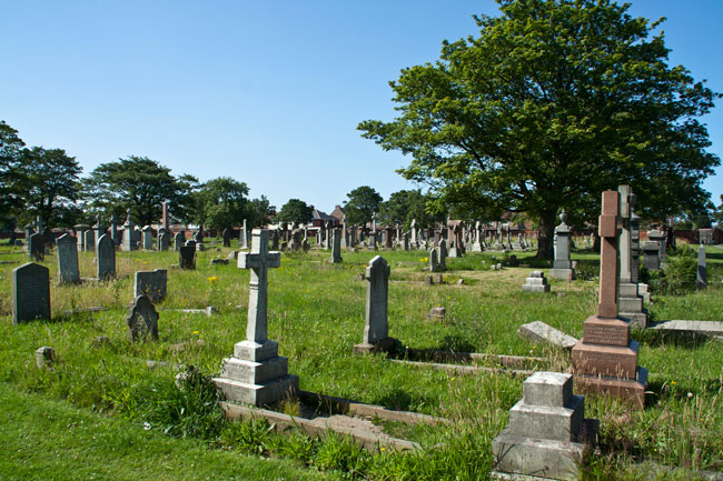 A General View of Hartlepool (North Road) Cemetery, - 1