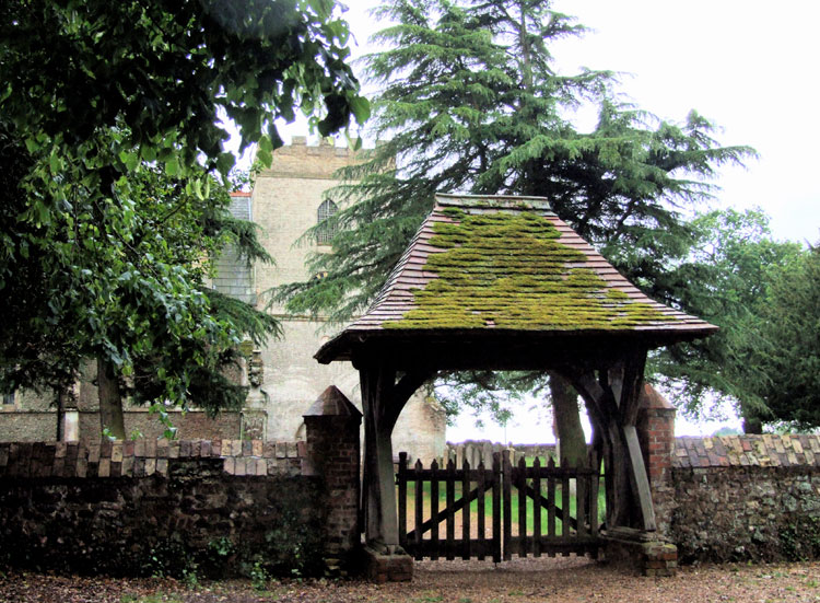 The Lych Gate into Hilgay (All Saints)