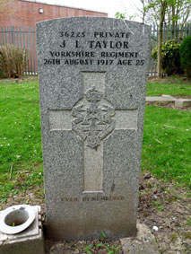 Private John Lawrence Taylor. 36225.