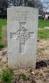 Private John Bush, 33001. 