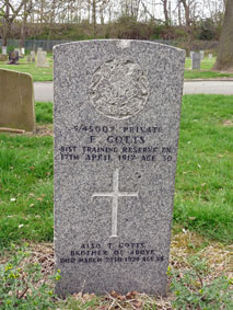 Private Frederick Gotts, TR/5/45007. 