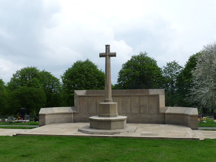 The Commemorative Screen Wall in Leeds (Harehills) Cemetery