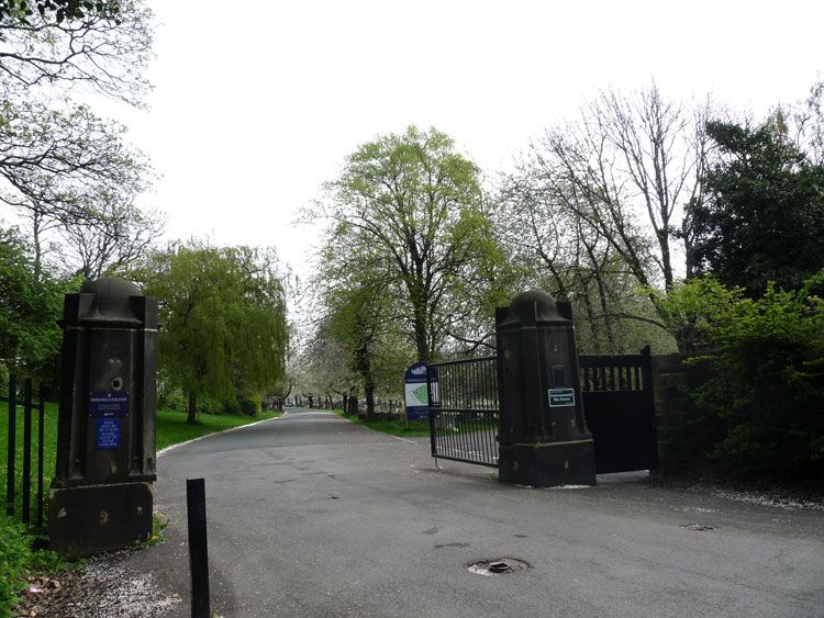 The Entrance Gateway for Leeds (Harehills) Cemetery