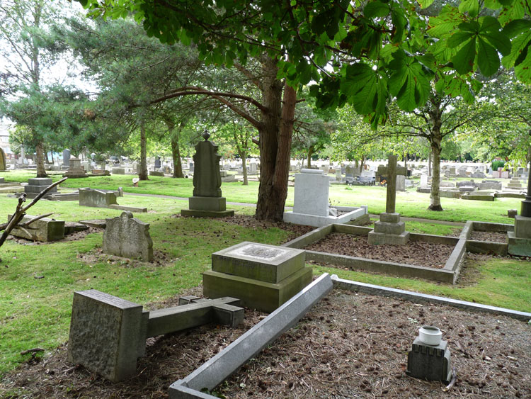 Colonel Cartwright's Headstone in Longbenton (Benton) Cemetery