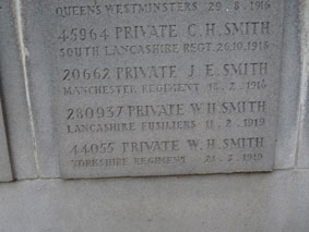 Private William Henry Smith. 44055.