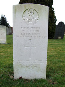 Private William Cotton. 543346. 